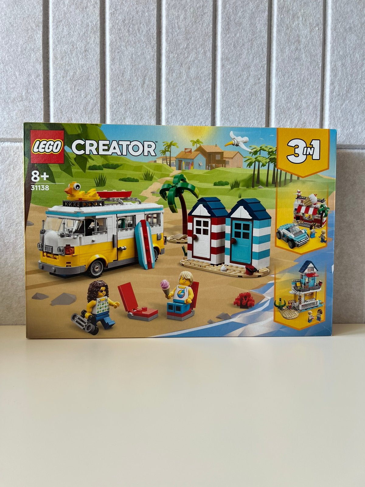 LEGO Creator 3-in-1 31138 Strandcamper – Nieuw & Ongeopend, Ophalen of Verzenden, Zo goed als nieuw