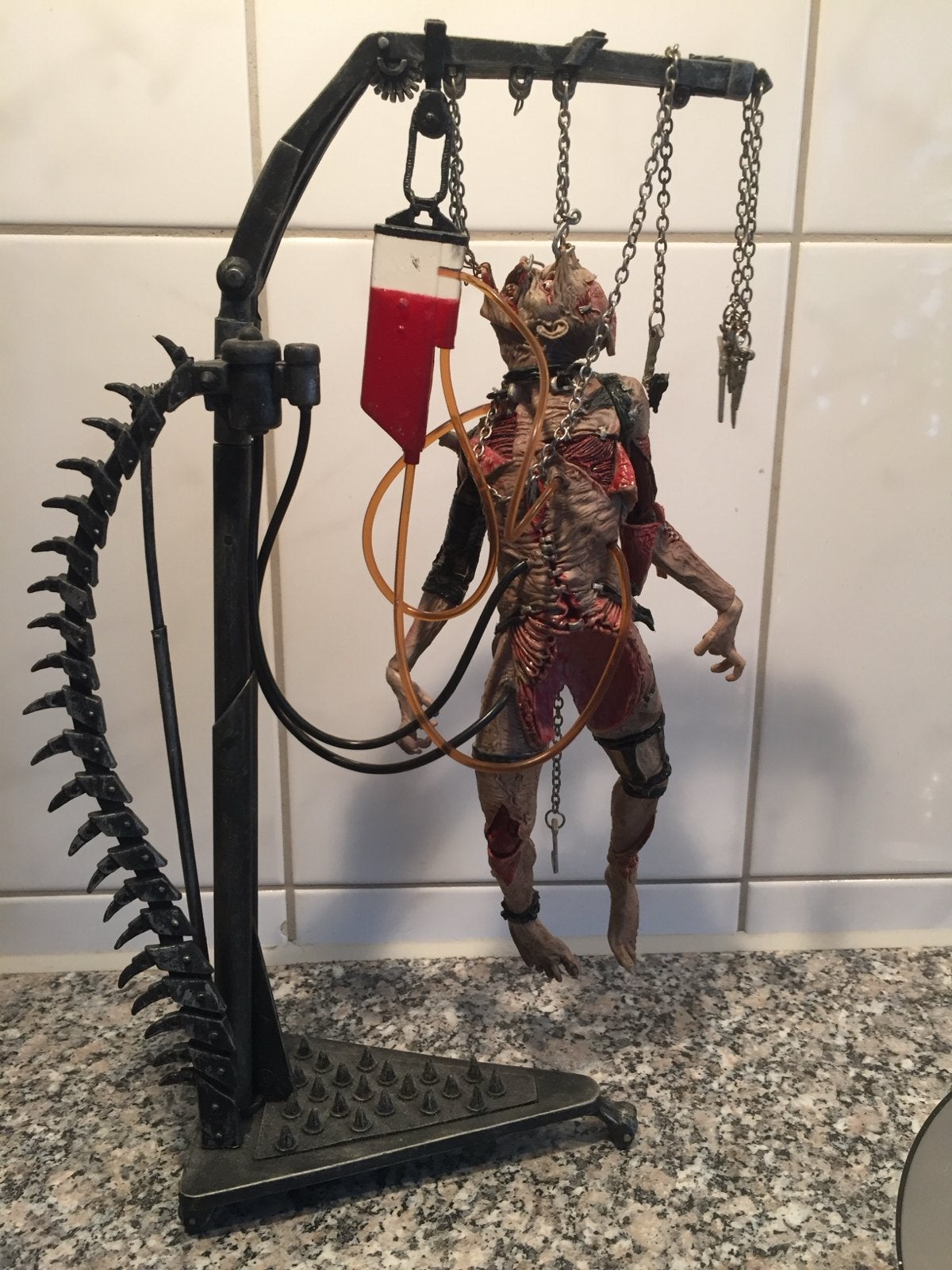 Hellraiser Lament Configuration Pinhead Figuur, Ophalen of Verzenden, Gebruikt
