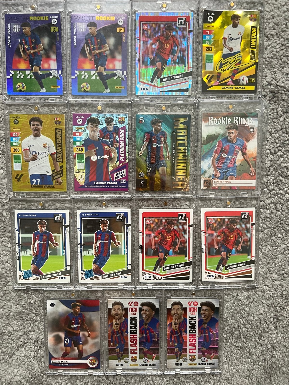 Lamine Yamal x 15 - Barcelona Masterrookie en andere rookies, Hobby en Vrije tijd, Stickers en Plaatjes, Ophalen of Verzenden