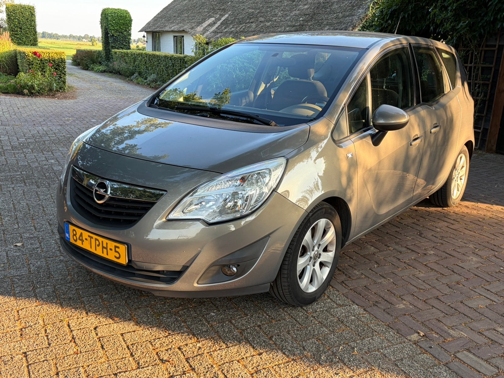 Opel Meriva 1.4 Turbo 120pk/ trekhaak /airco / cruise, Voorwielaandrijving, Stof, 4 cilinders, Origineel Nederlands