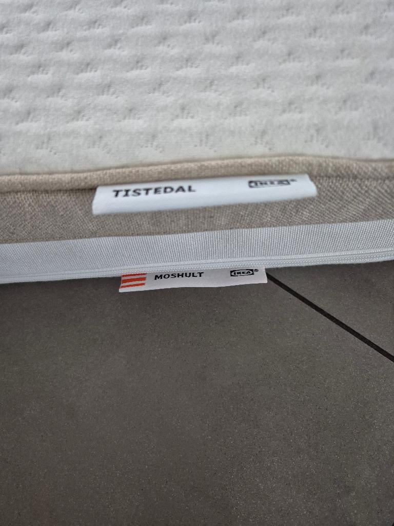 Ikea matrass met topper 90x200 prima conditie, Huis en Inrichting, Slaapkamer | Matrassen en Bedbodems, Ophalen, 90 cm, Eenpersoons