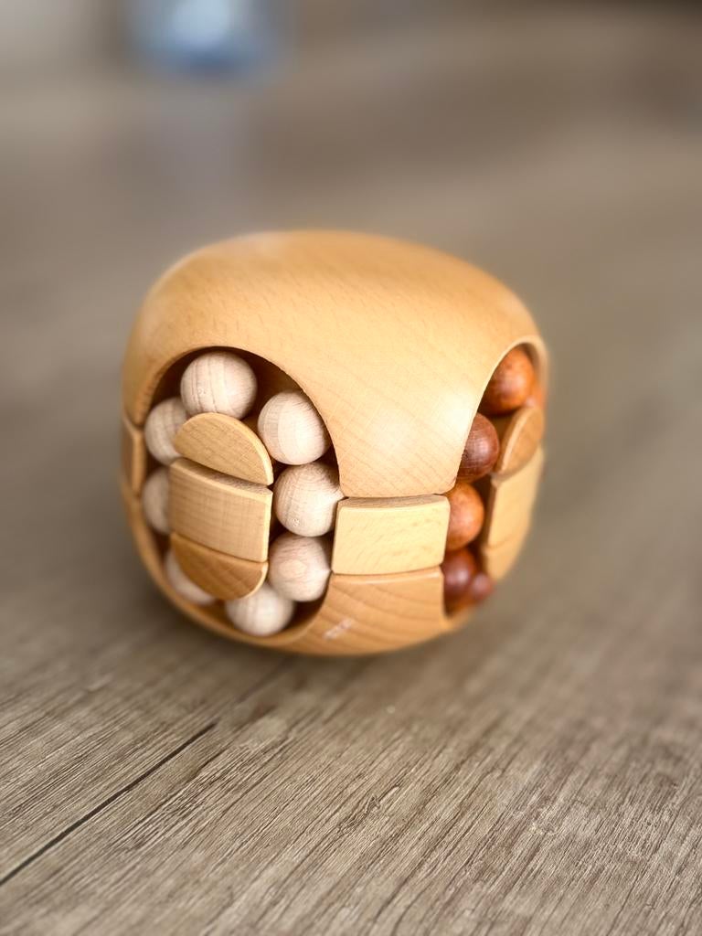 Houten puzzel, Overige materialen, Bruin, Ophalen of Verzenden, Dame of Heer