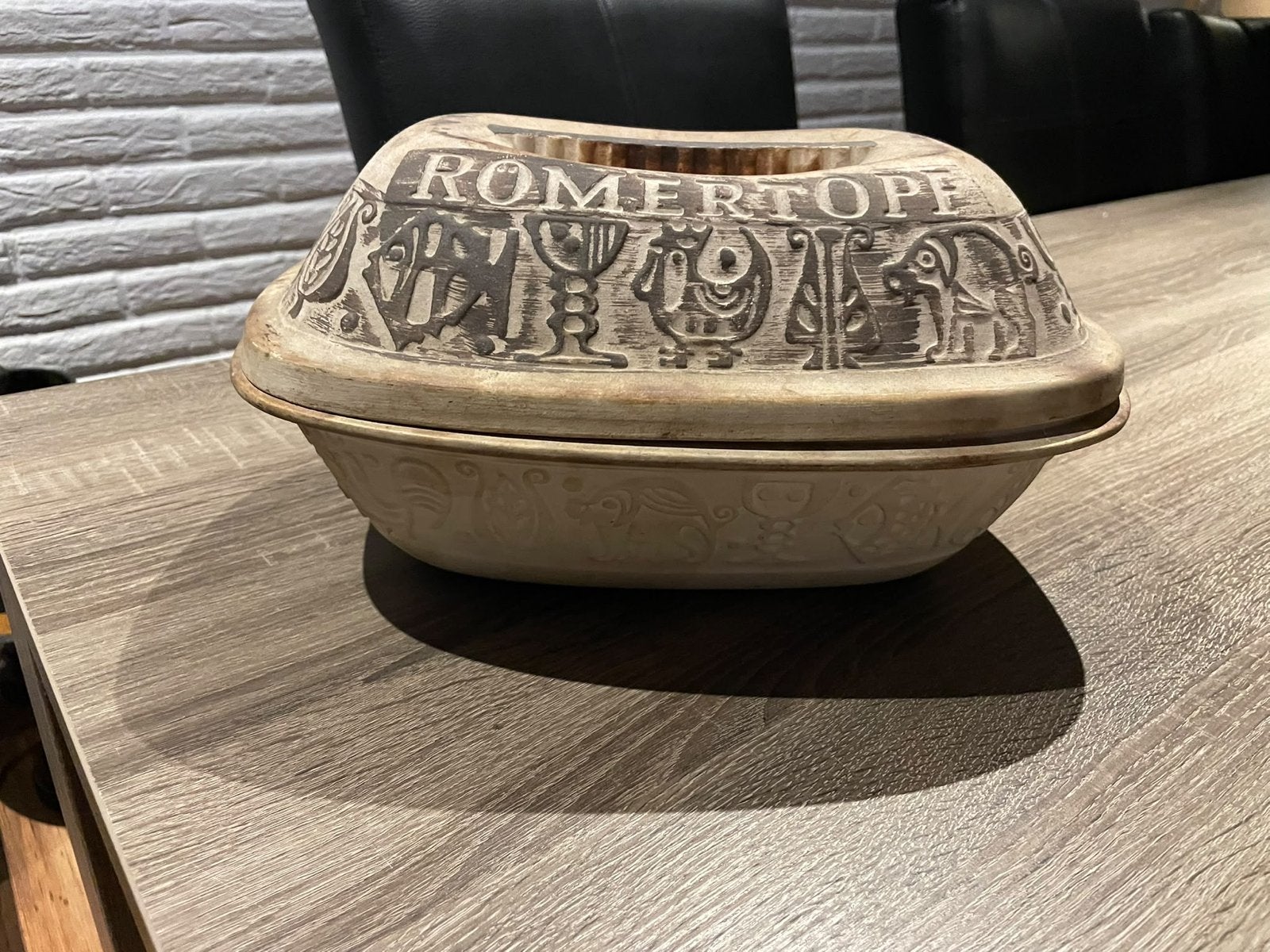 Vintage Römertopf kleipot - W-Germany, Antiek en Kunst, Ophalen of Verzenden
