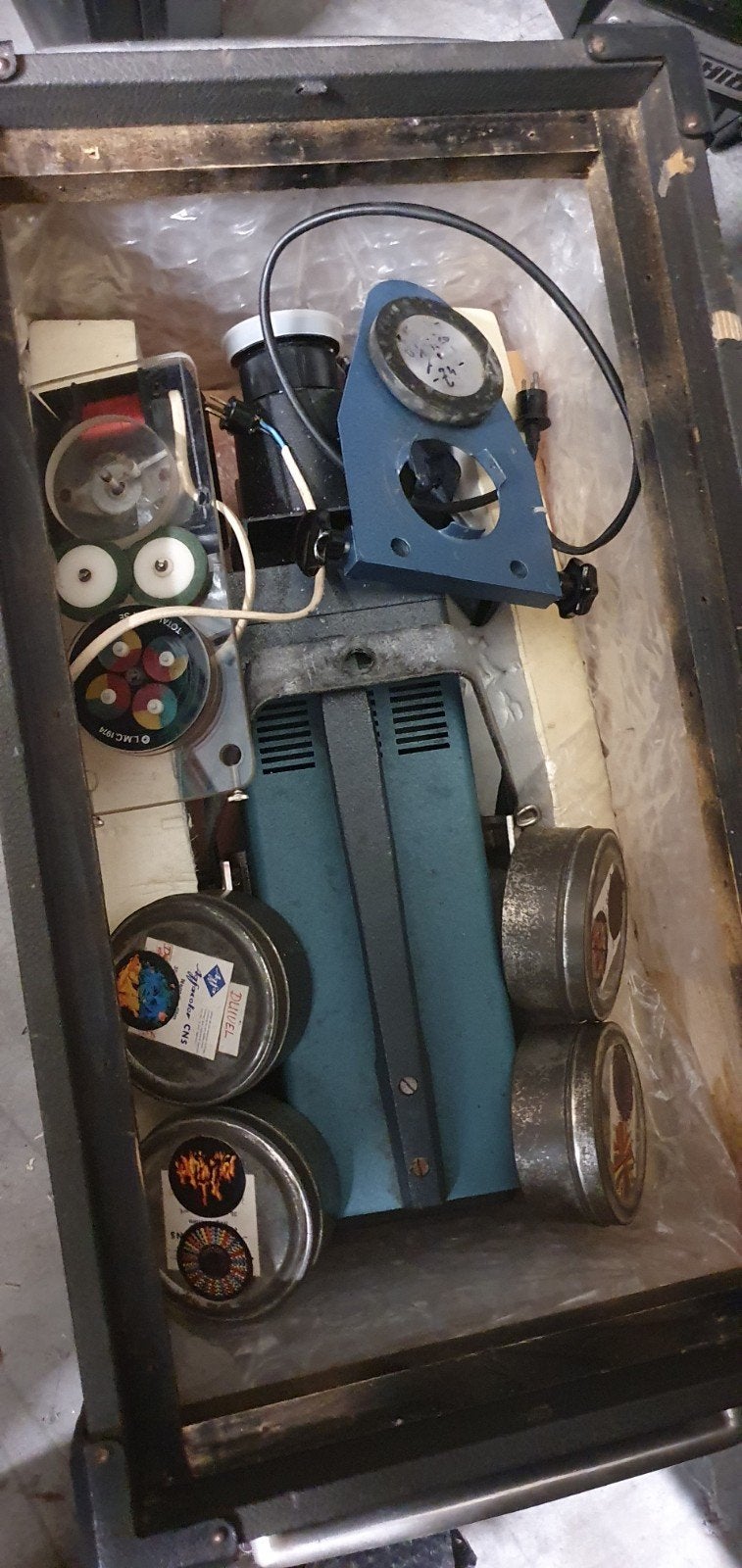 Meteor/Illusion Major vloeistofprojector met schijfjes 1975, Ophalen, Licht