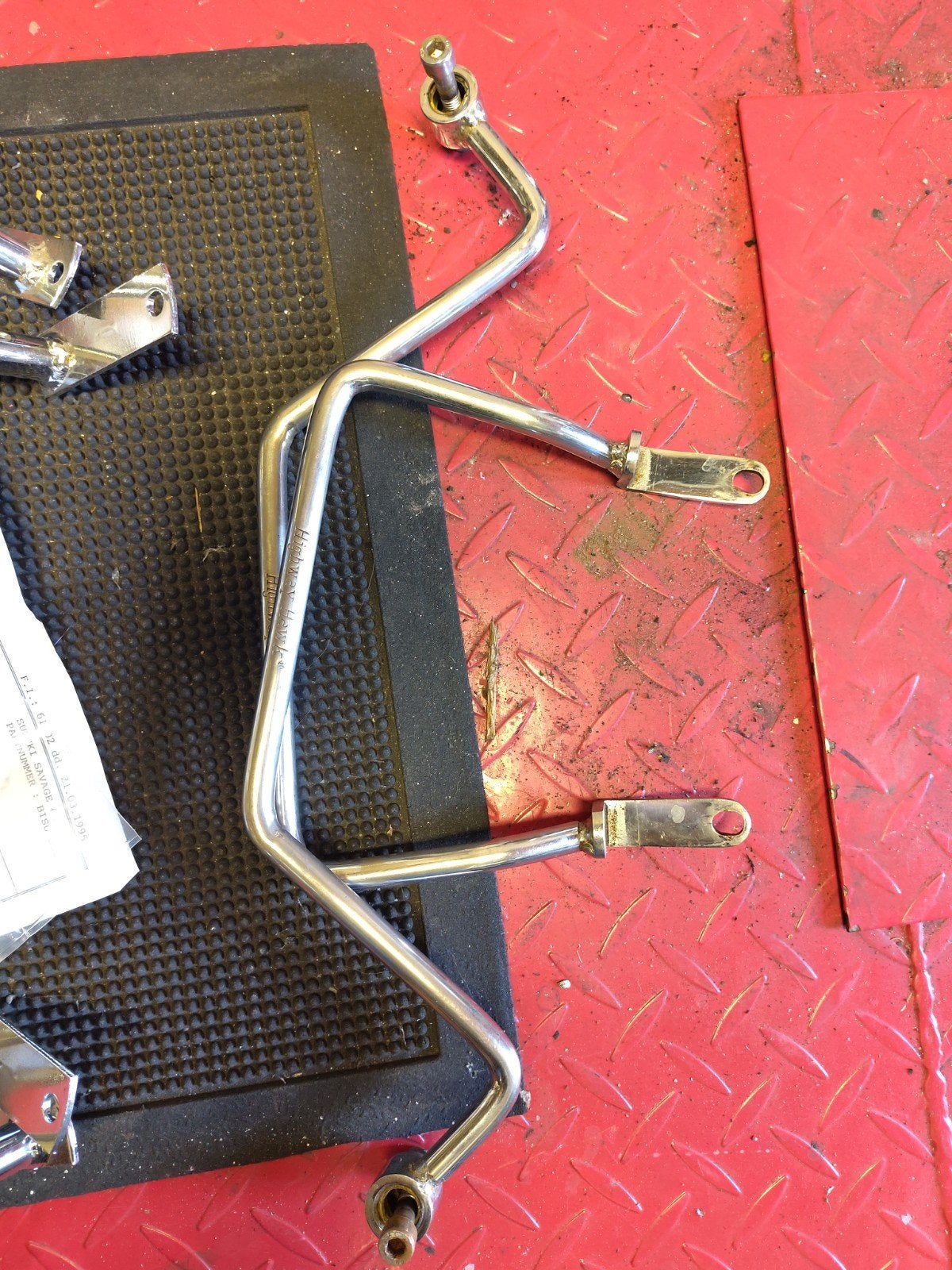 tas beugels Suzuki Savage ls 650 ., Motoren, Ophalen of Verzenden