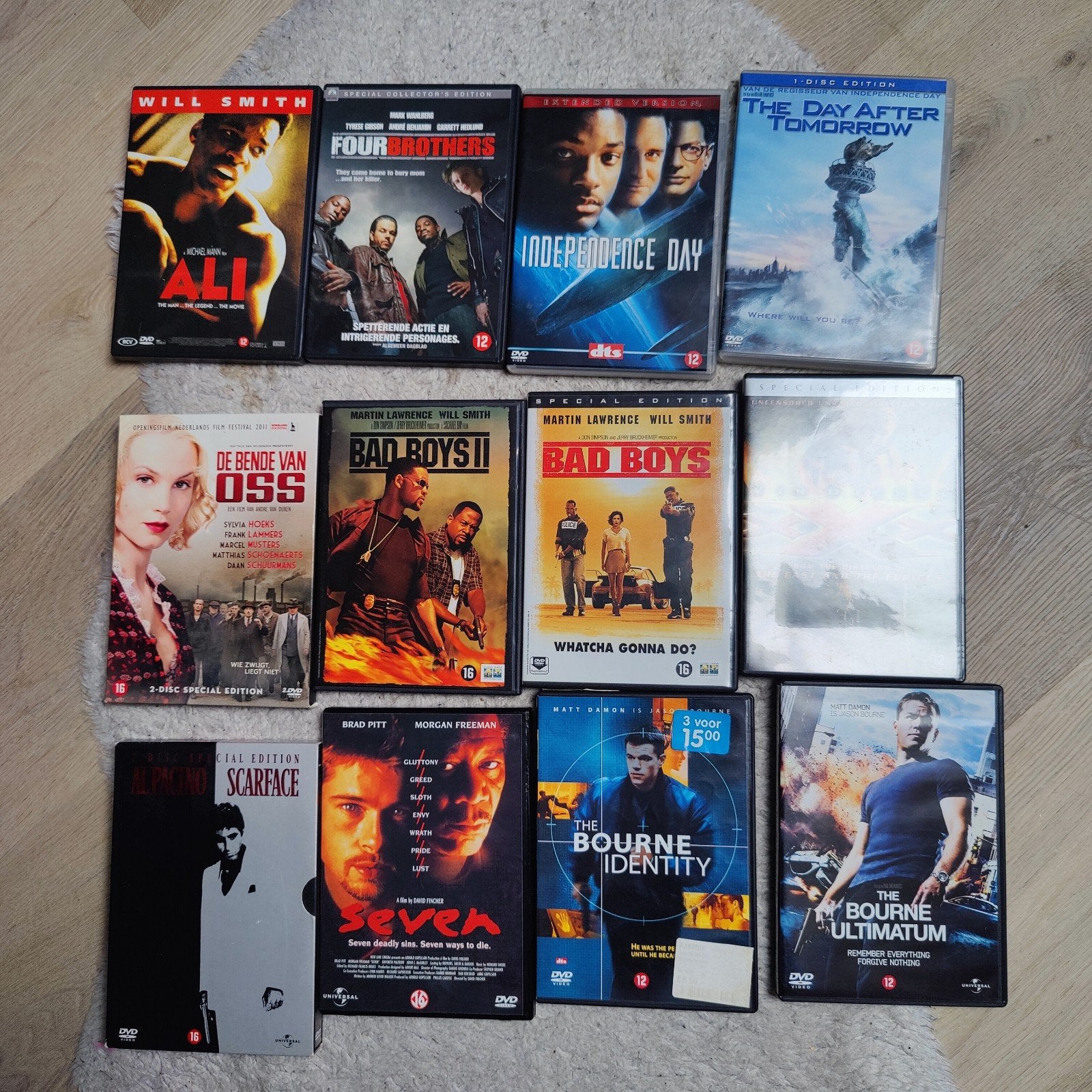 12x dvd's, Ophalen of Verzenden, Zo goed als nieuw