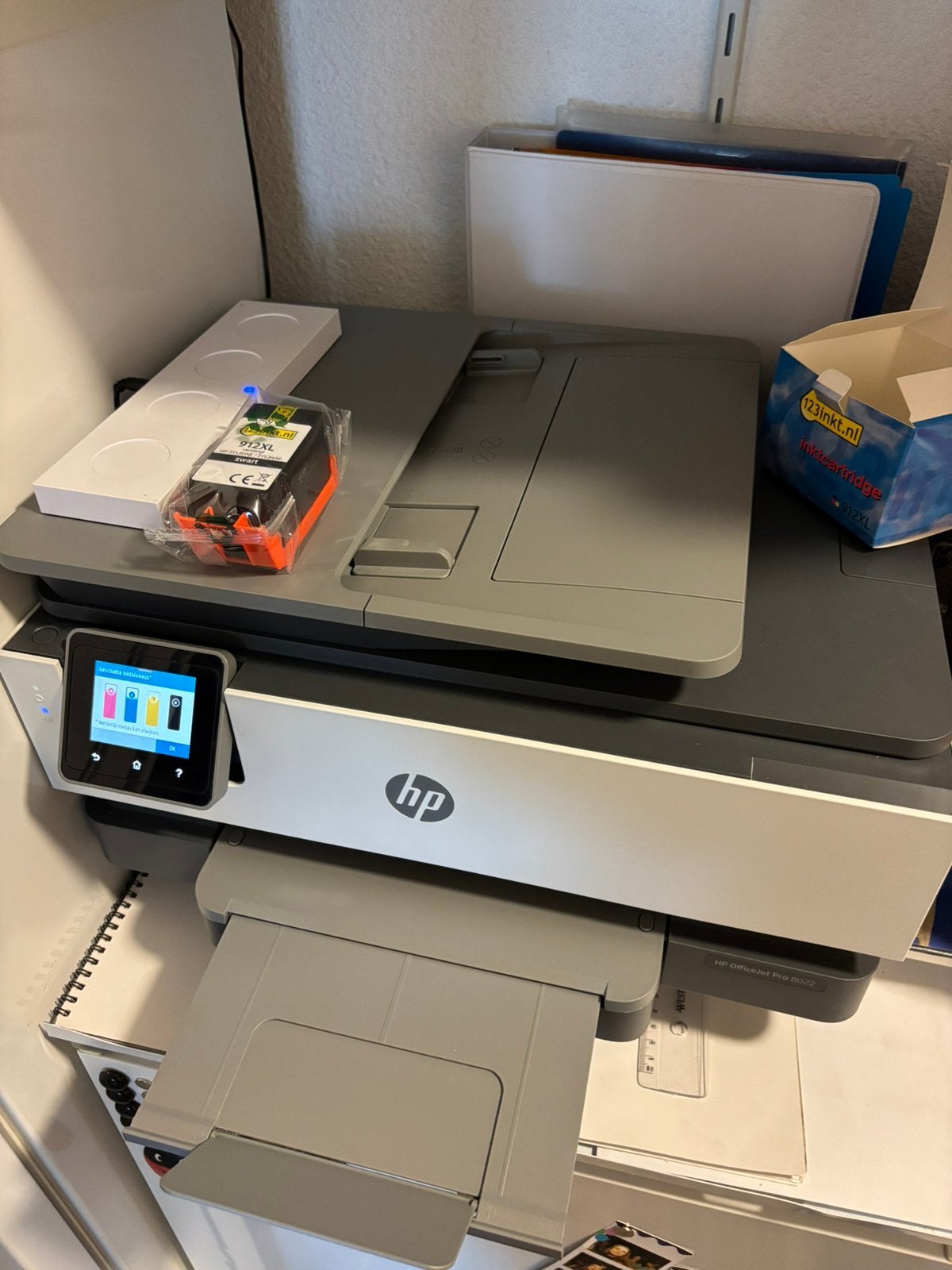 HP OfficeJet Pro 8022 All-in-One printer, Ophalen, Zo goed als nieuw