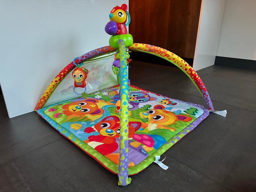 Playgro Babygym Woodlands Music and Lights Projector Gym, Ophalen, Zo goed als nieuw, Babygym, Met licht