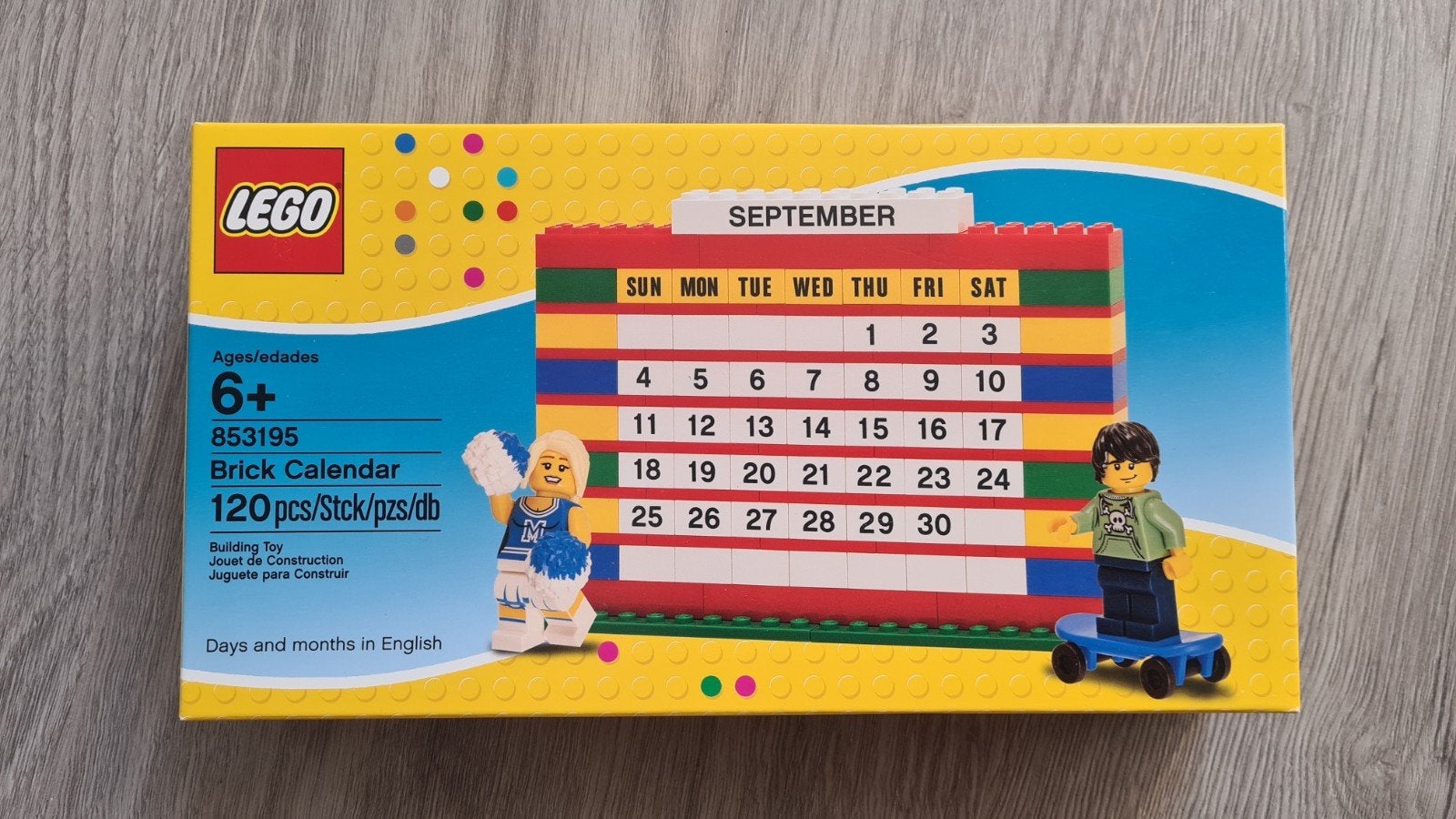 Lego Brick Calendar 853195 (open, compleet), Ophalen of Verzenden, Zo goed als nieuw, LEGO