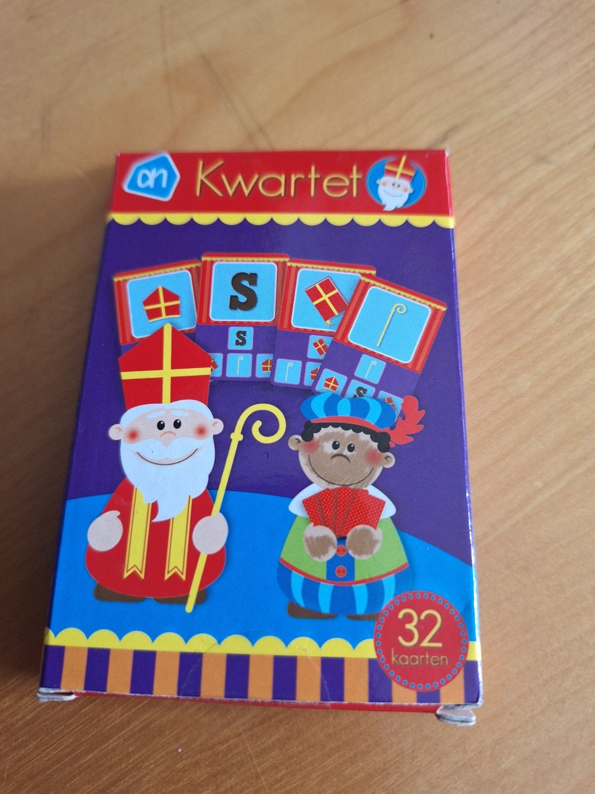 Kwartet Sinterklaas Albert Heijn - 32 kaarten, Een of twee spelers, Ophalen of Verzenden, Nieuw, Albert Heijn