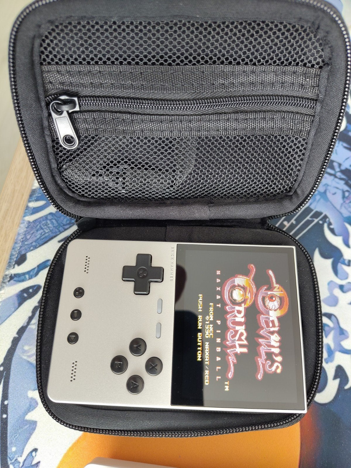 TrimUI Brick Hammer handheld console, Spelcomputers en Games, Spelcomputers | Overige, Ophalen of Verzenden, TrimUI, Zo goed als nieuw
