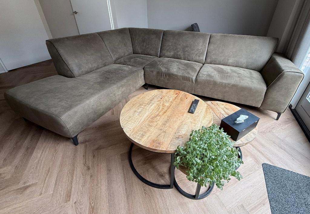 Hoekbank, Huis en Inrichting, Banken | Bankstellen, Ophalen, 250 tot 300 cm, Hoekbank, Zo goed als nieuw