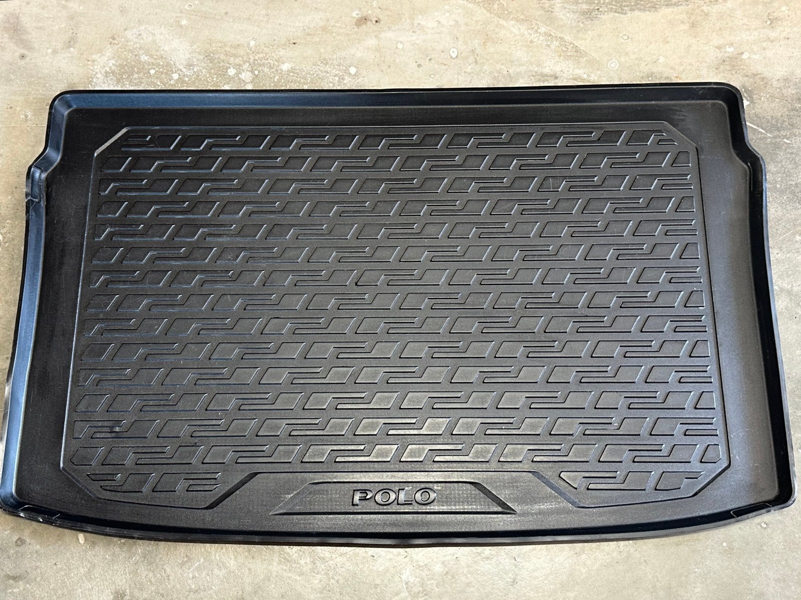 originele rubber kofferbak mat VW Polo vanaf bj 2017, Auto diversen, Kofferbakmatten, Ophalen, Zo goed als nieuw