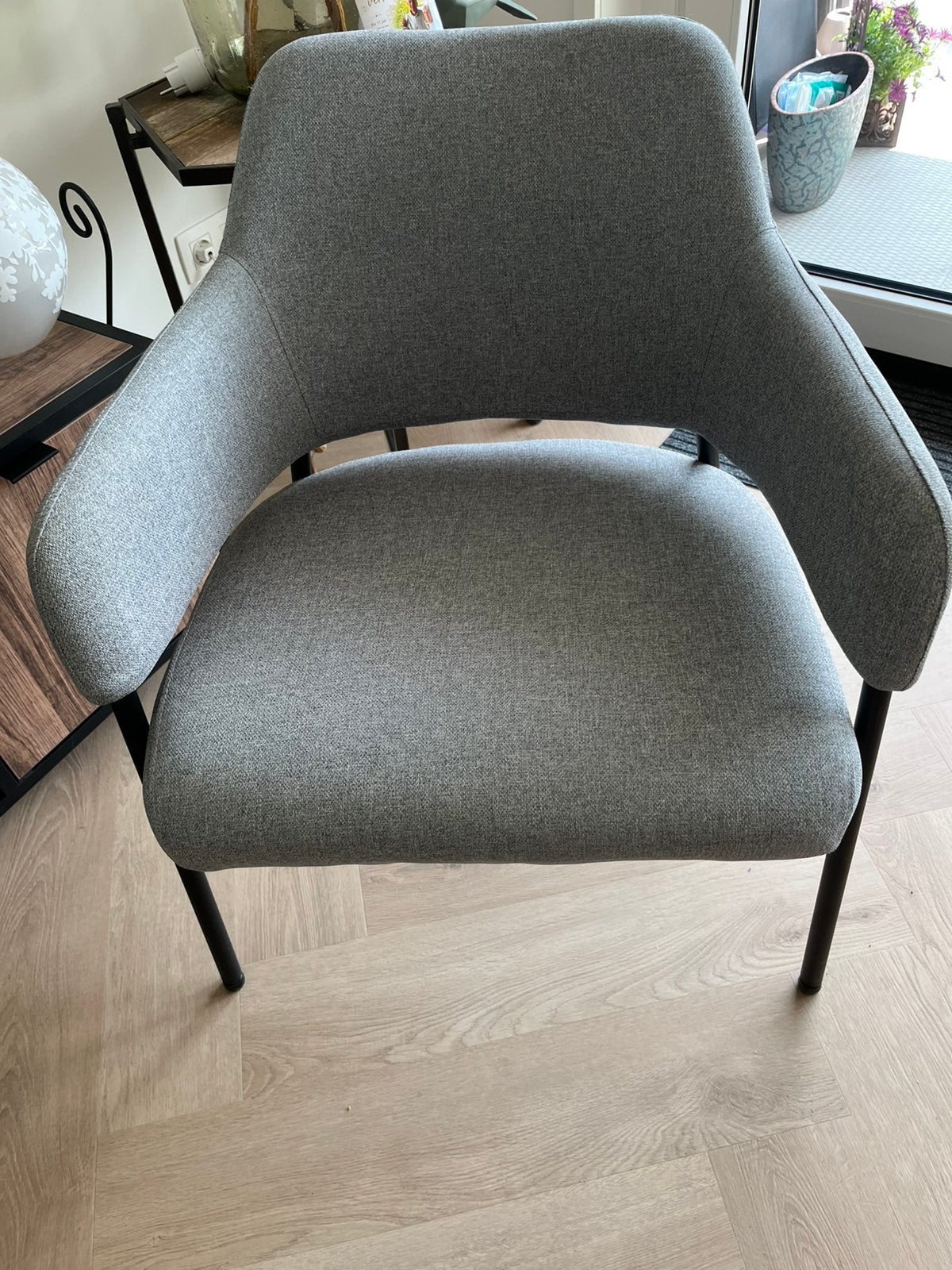 Lounge stoelen 2 stuks, Ophalen, Zo goed als nieuw, Minder dan 75 cm, 50 tot 75 cm