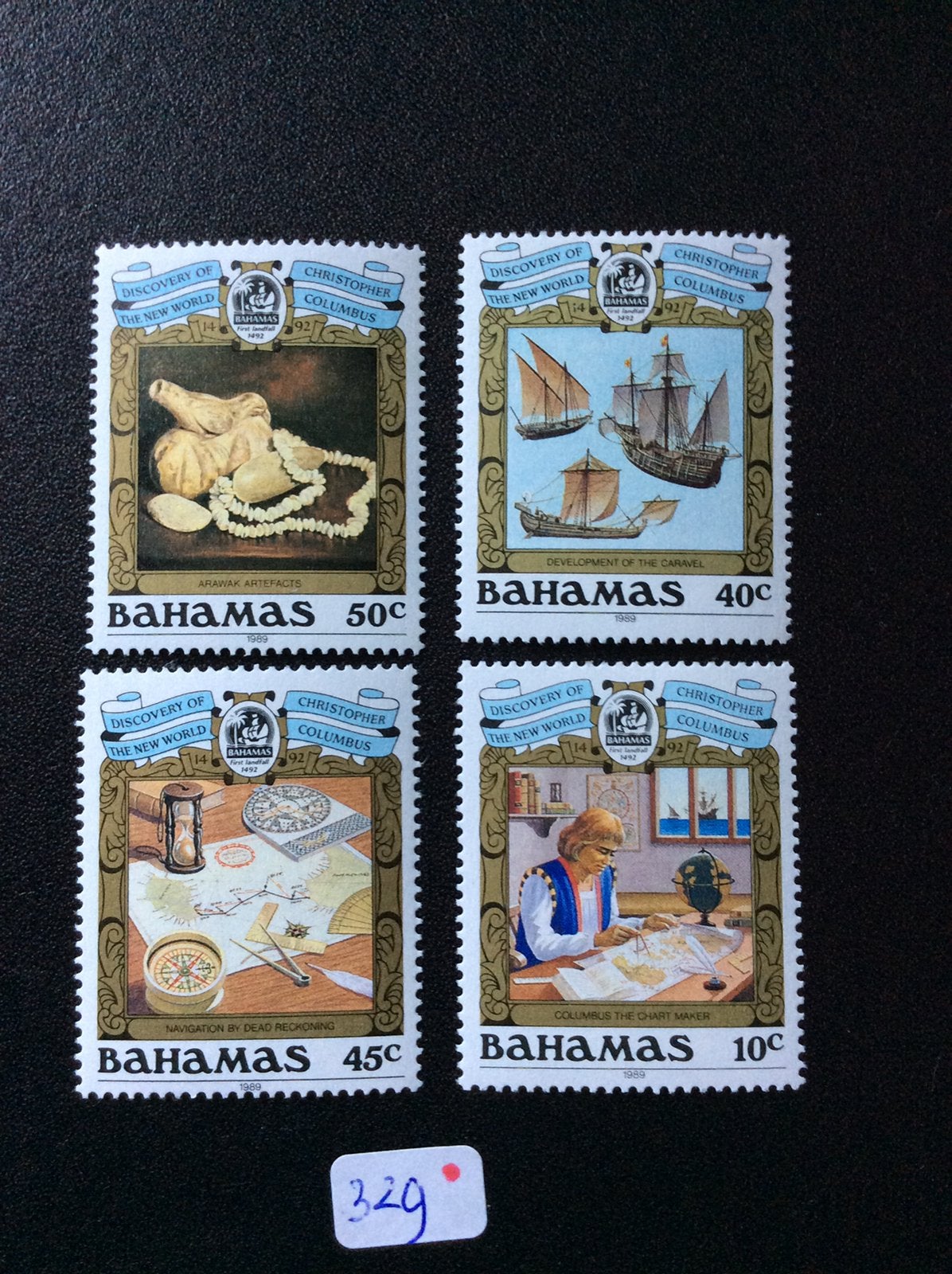 Bahamas postzegels 1989 pfr Mi 690/93, Ophalen of Verzenden, Postfris, Midden-Amerika