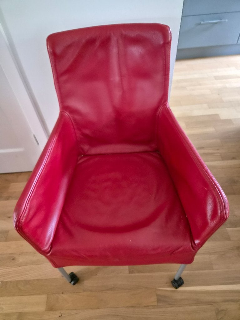 eetkamer stoelem, Ophalen, Gebruikt, Leer, Vijf, Zes of meer stoelen