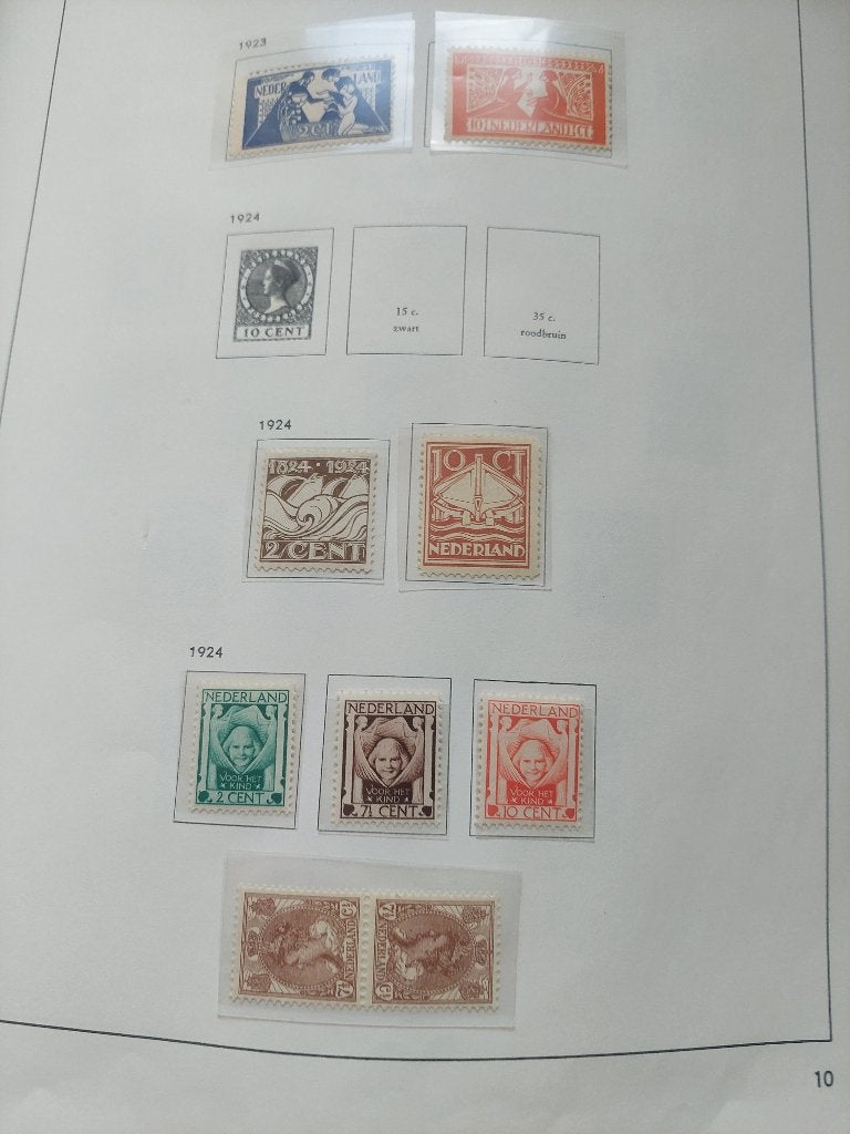 Wm Blz 10 zie scan Ongebruikt, Ophalen of Verzenden, Postfris
