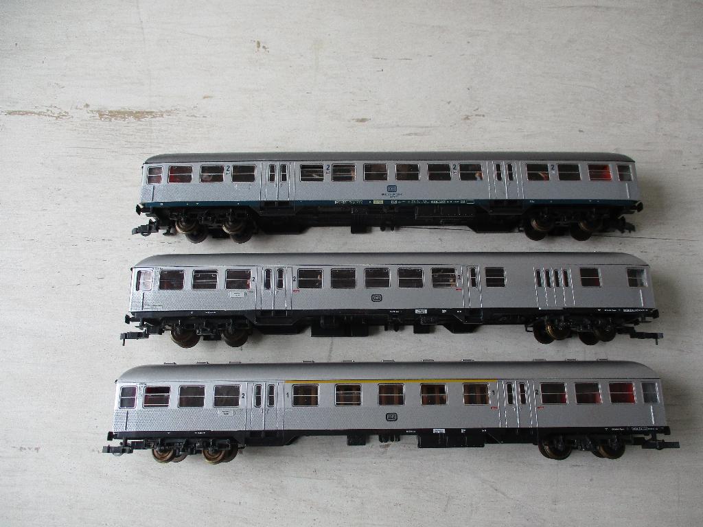 Roco Silberlingen 3x, Hobby en Vrije tijd, Ophalen, Gelijkstroom, Wagon, Zo goed als nieuw