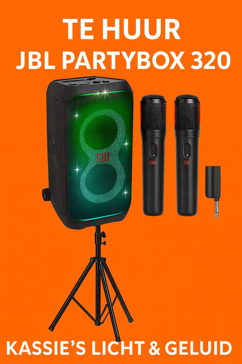 Huur hier de JBL partybox 320 bij Kassieverhuur!!!, Audio, Tv en Foto, Karaoke-apparatuur, Ophalen, Zo goed als nieuw