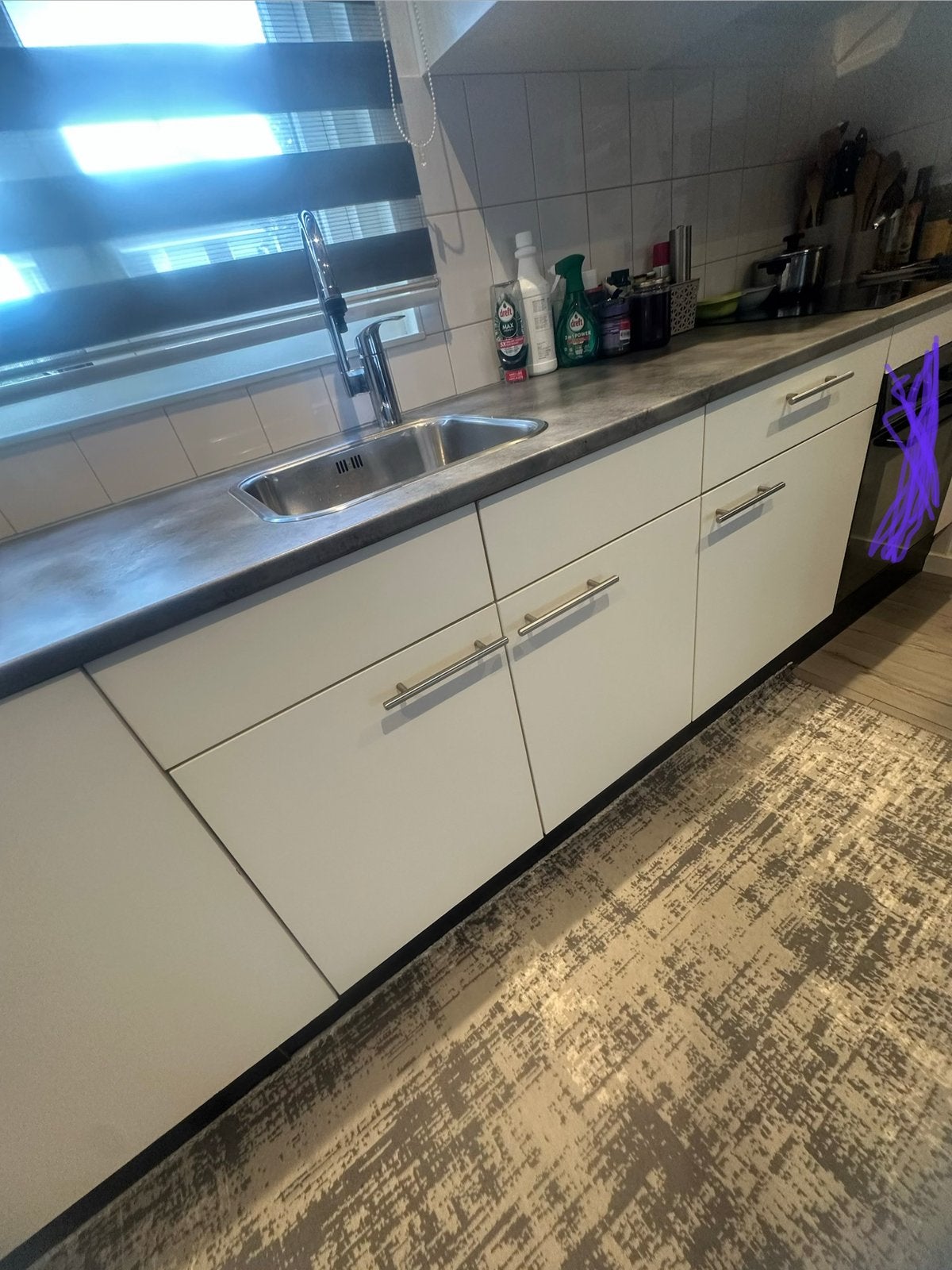 Bruynzeel keuken., Ophalen of Verzenden, Zo goed als nieuw, Wit, Enkelwandige keuken