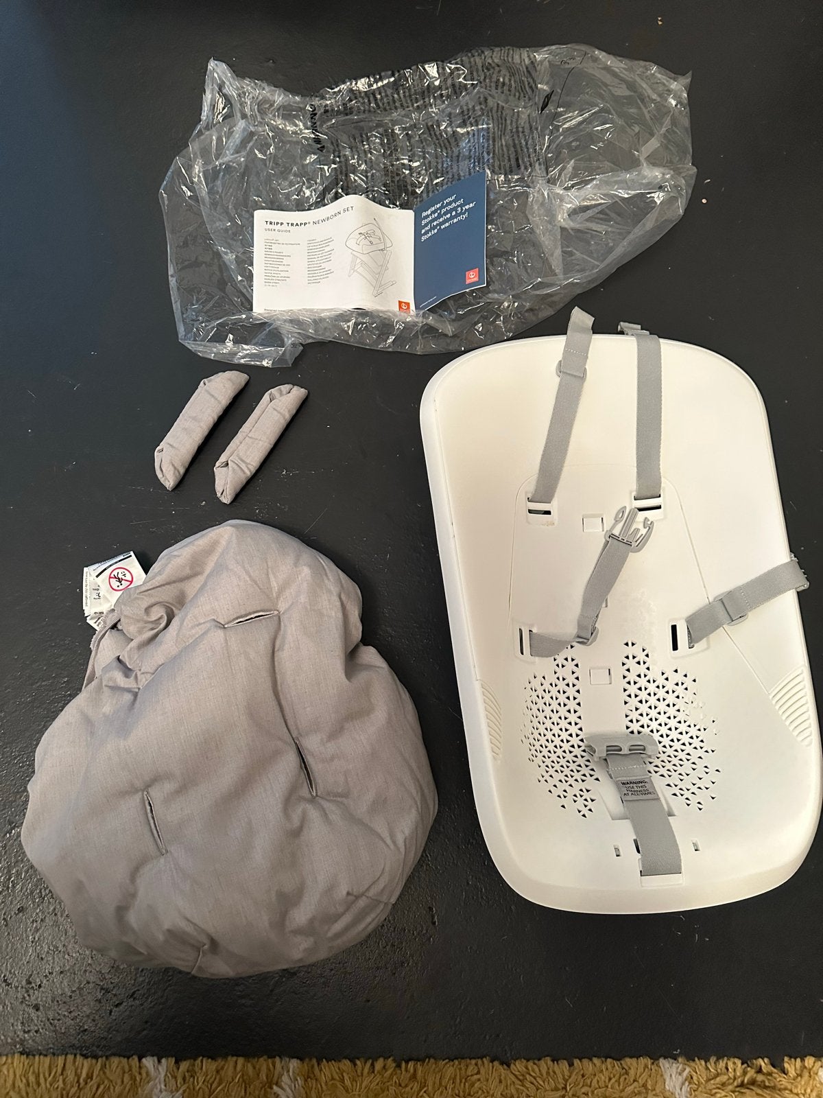 Stokke Tripp Trapp Newborn Set - Zo goed als nieuw, Ophalen of Verzenden, Zo goed als nieuw, Overige typen, Gordel(s)