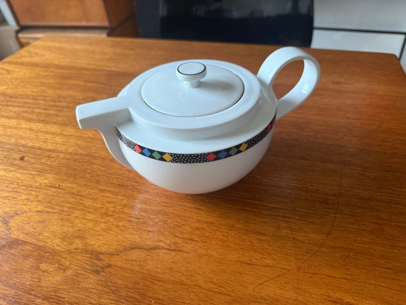 Arzberg Cult theepot – Sieger Design, Theepot/fluitketel, Ophalen of Verzenden, Zo goed als nieuw, Steen/keramiek