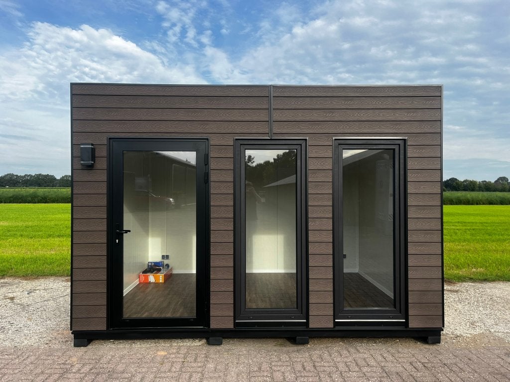 Kantoorunit | Tuinkantoor | Studio | Tuinhuis | 4 x 3 meter, Verzenden