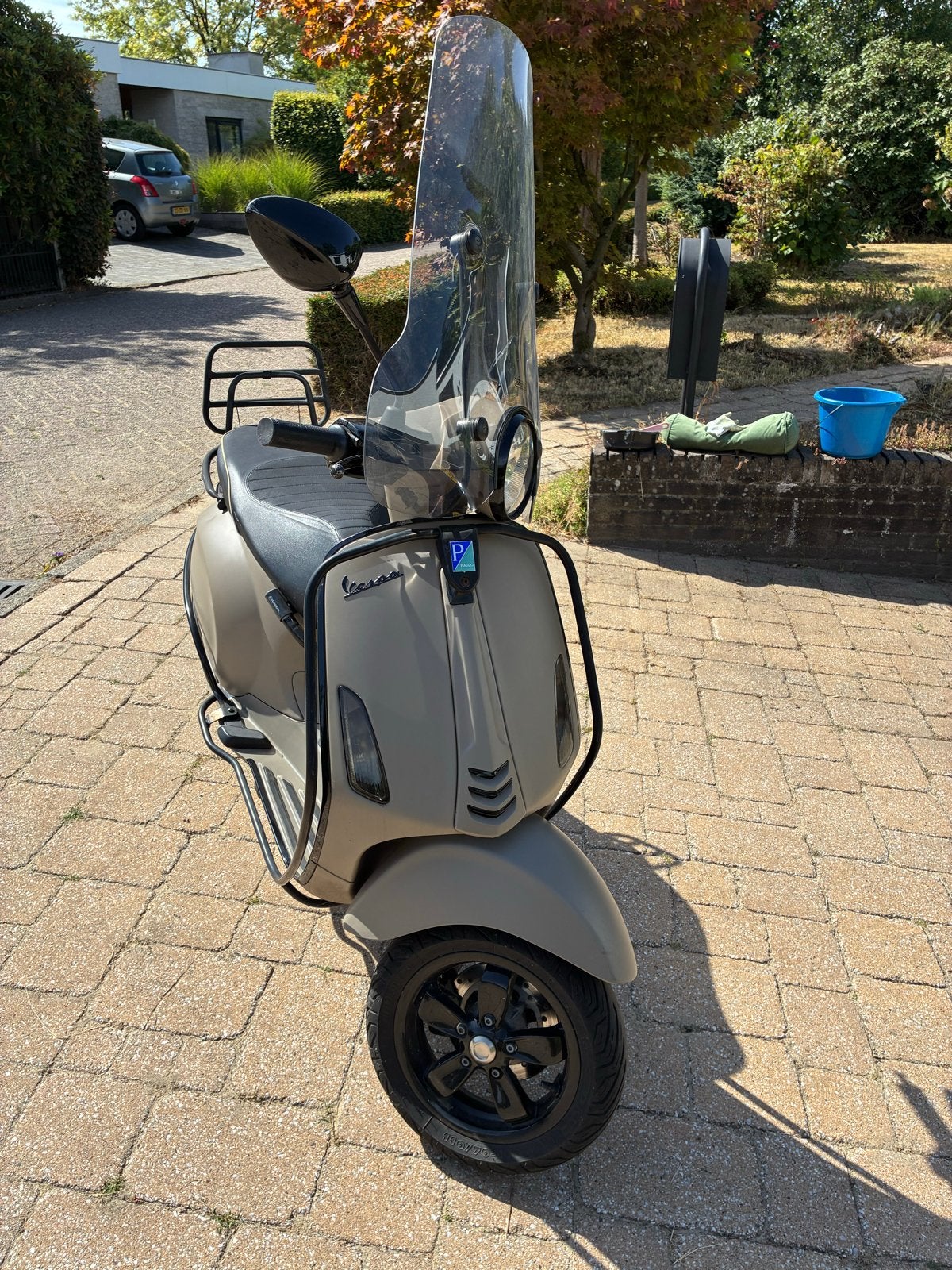 Vespa Primavera 2015 - Desert Storm, Fietsen en Brommers, Ophalen, Gebruikt, Overige modellen, Maximaal 45 km/u