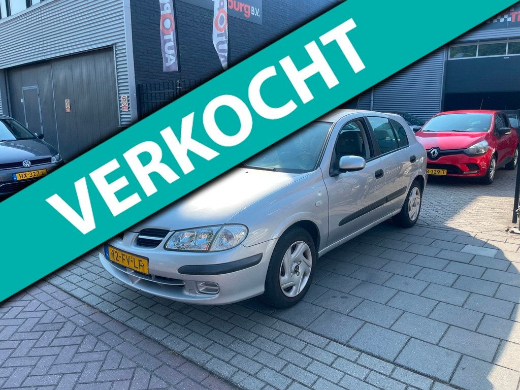 Nissan Almera 1.5 Comfort 2e Eigenaar! Airc Trekhaak NAP APK, Auto's, Nissan, 15 km/l, 4 cilinders, Origineel Nederlands, Handgeschakeld