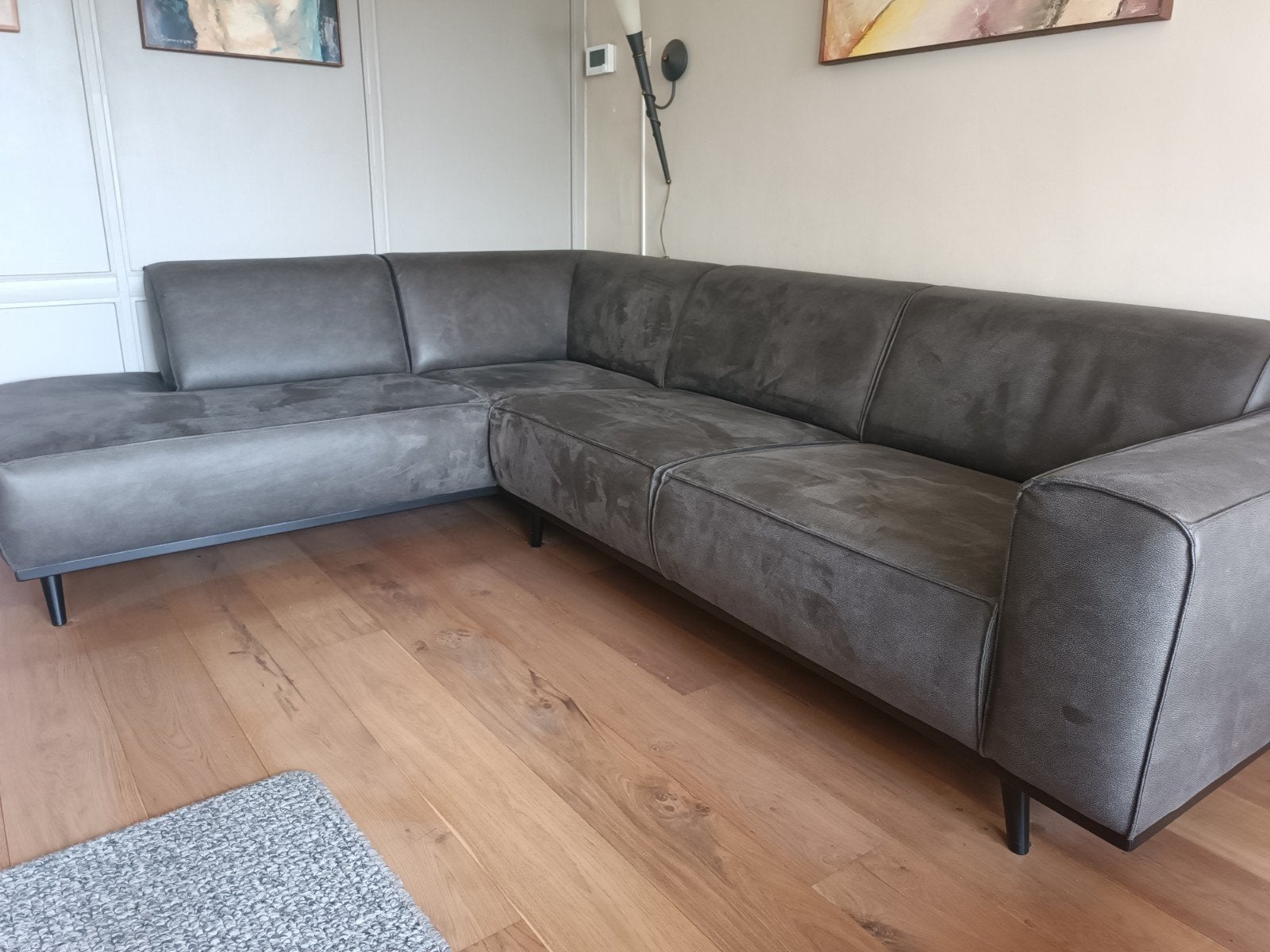 Grote hoekbank 275x210x78 cm - zo goed als nieuw, 250 tot 300 cm, Hoekbank, Ophalen of Verzenden, Zo goed als nieuw