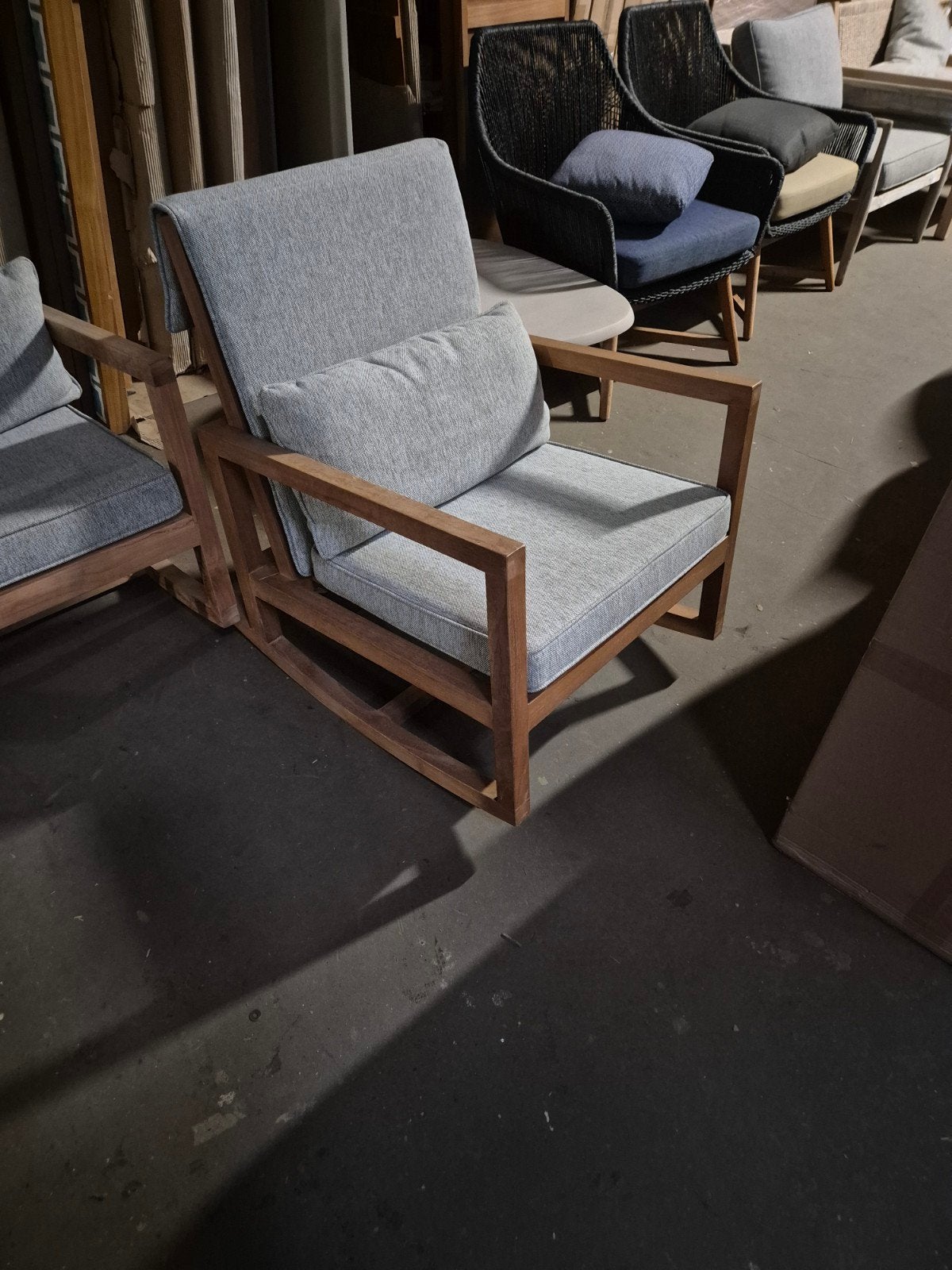 Diverse tuinstoelen en loungestoelen schommelstoelen n, Tuin en Terras, Ophalen of Verzenden, Nieuw, Teakhout