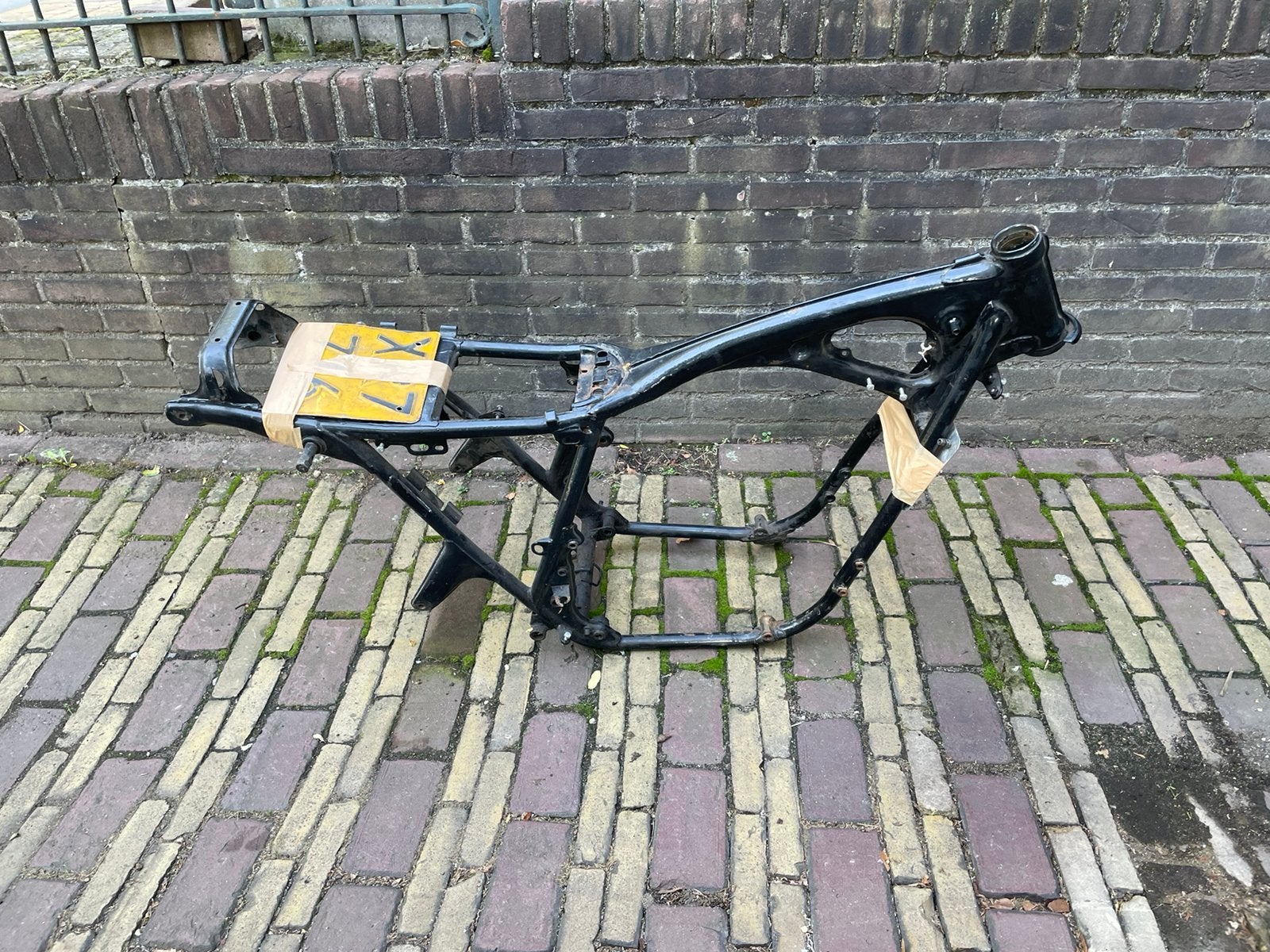 Honda CB 500 four onderdelen, frame + papieren. CB500F, 1976, Ophalen, Gebruikt