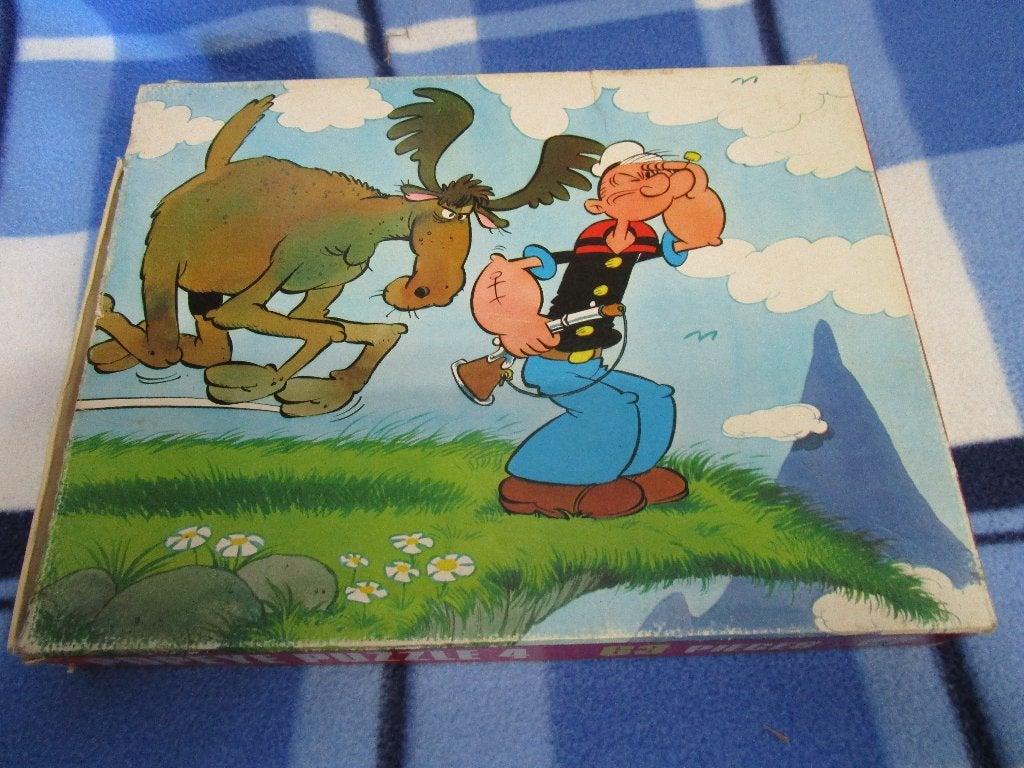 Jan van Haasteren - Popeye puzzel nr. 4 met Eland