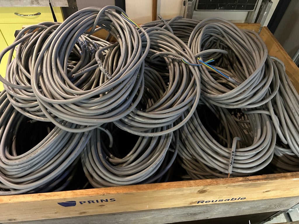 YMvKmb 3 * 2,5 kwadraat vaste kern, Ophalen of Verzenden, Zo goed als nieuw, Kabel of Snoer