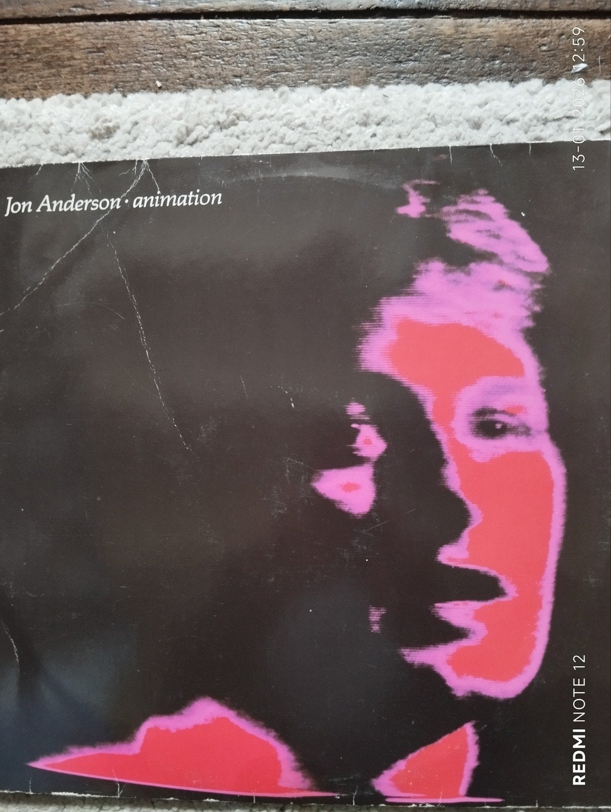 YES - Jon Anderson - Animation, Ophalen of Verzenden, Gebruikt, 12 inch