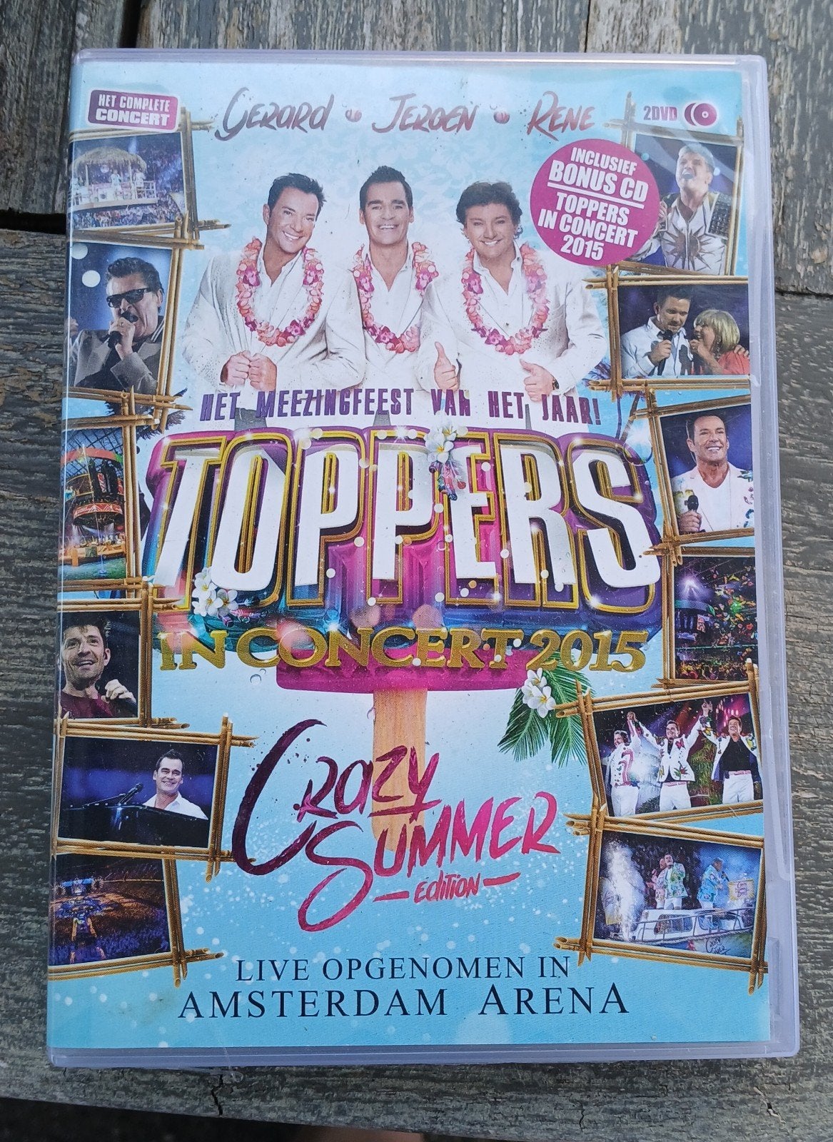Toppers in Concert 2015 - Crazy Summer Edition DVD + CD, Alle leeftijden, Inclusief DVD, Zo goed als nieuw, Concert