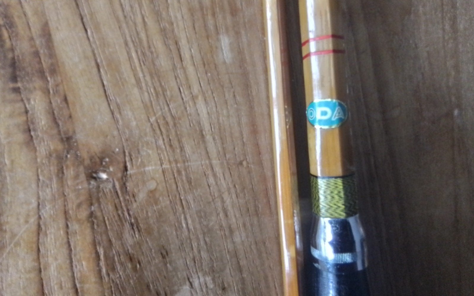 Antieke Werphengel met Shakespeare 2510 Molen, Watersport en Boten, Ophalen of Verzenden, Gebruikt, Werphengel