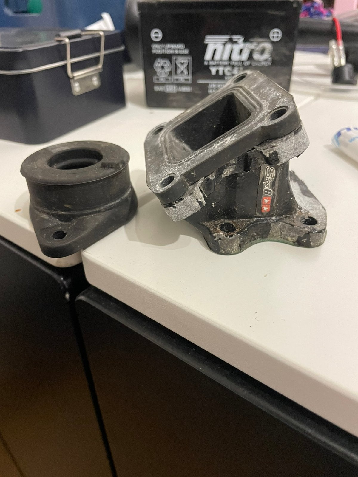 Stage 6 inlaatset peugeot verticaal, Ophalen of Verzenden, Gebruikt, Carburateur