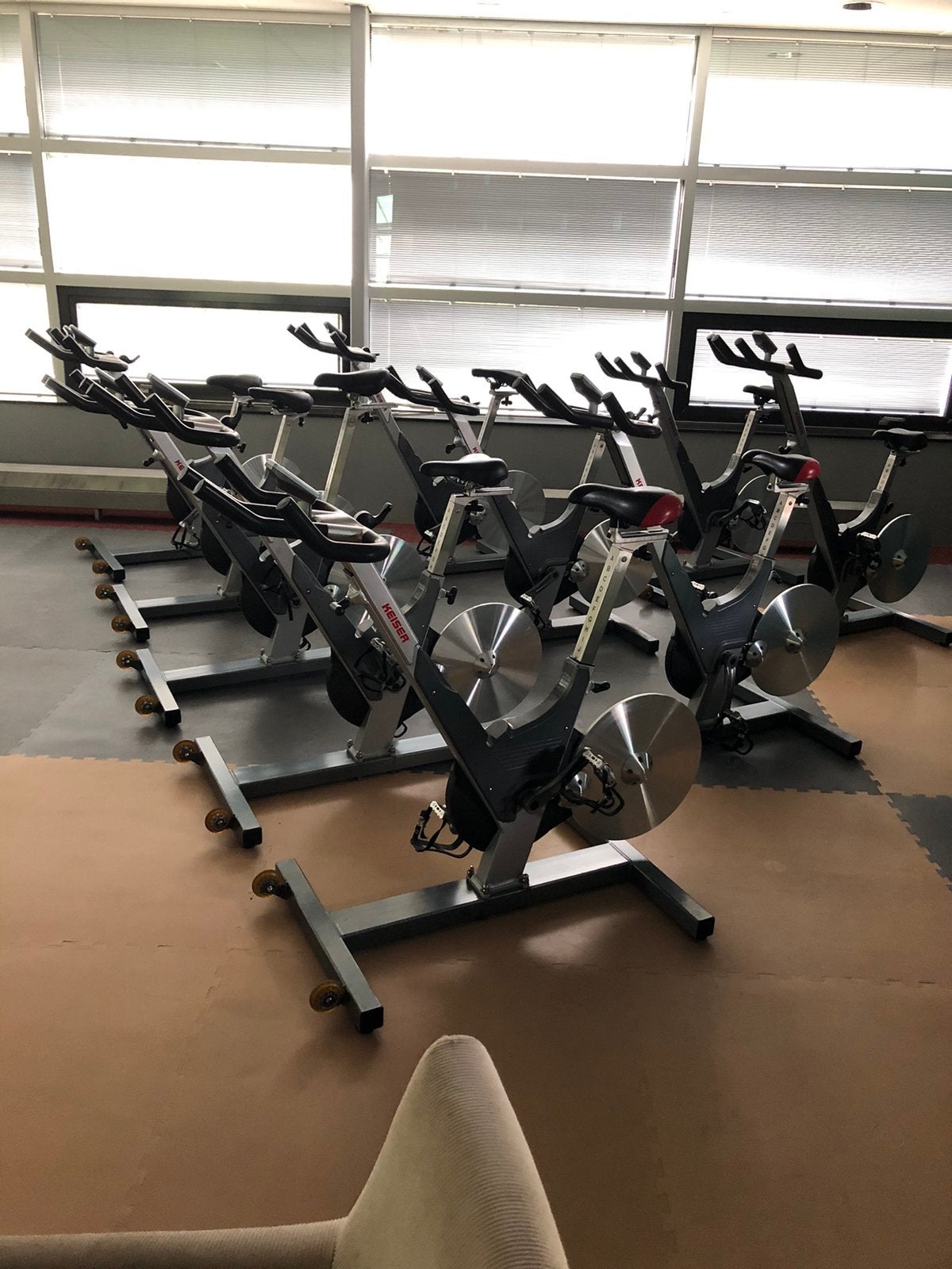 10 spinningfietsen merk Keiser, Ophalen, Zo goed als nieuw, Benen, Overige typen
