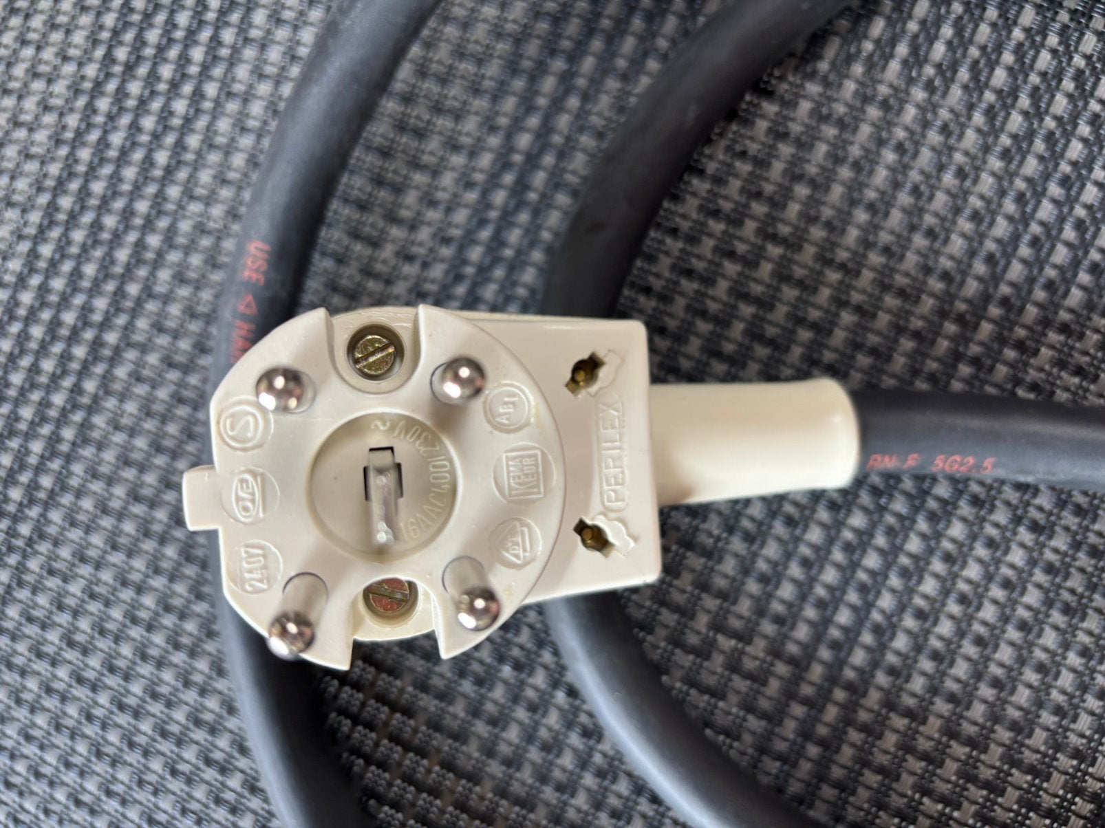 Te koop perilex stekker met kabel, Audio, Tv en Foto, Audiokabels en Televisiekabels, Ophalen of Verzenden, Zo goed als nieuw