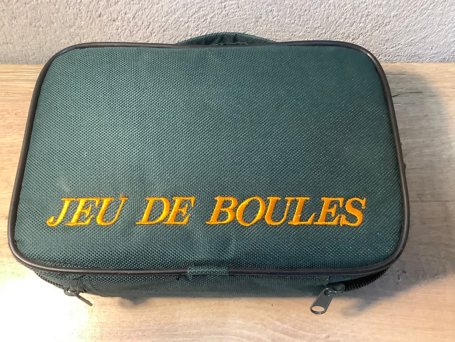 Jeu de Boules set, Een of twee spelers, Ophalen, Gebruikt