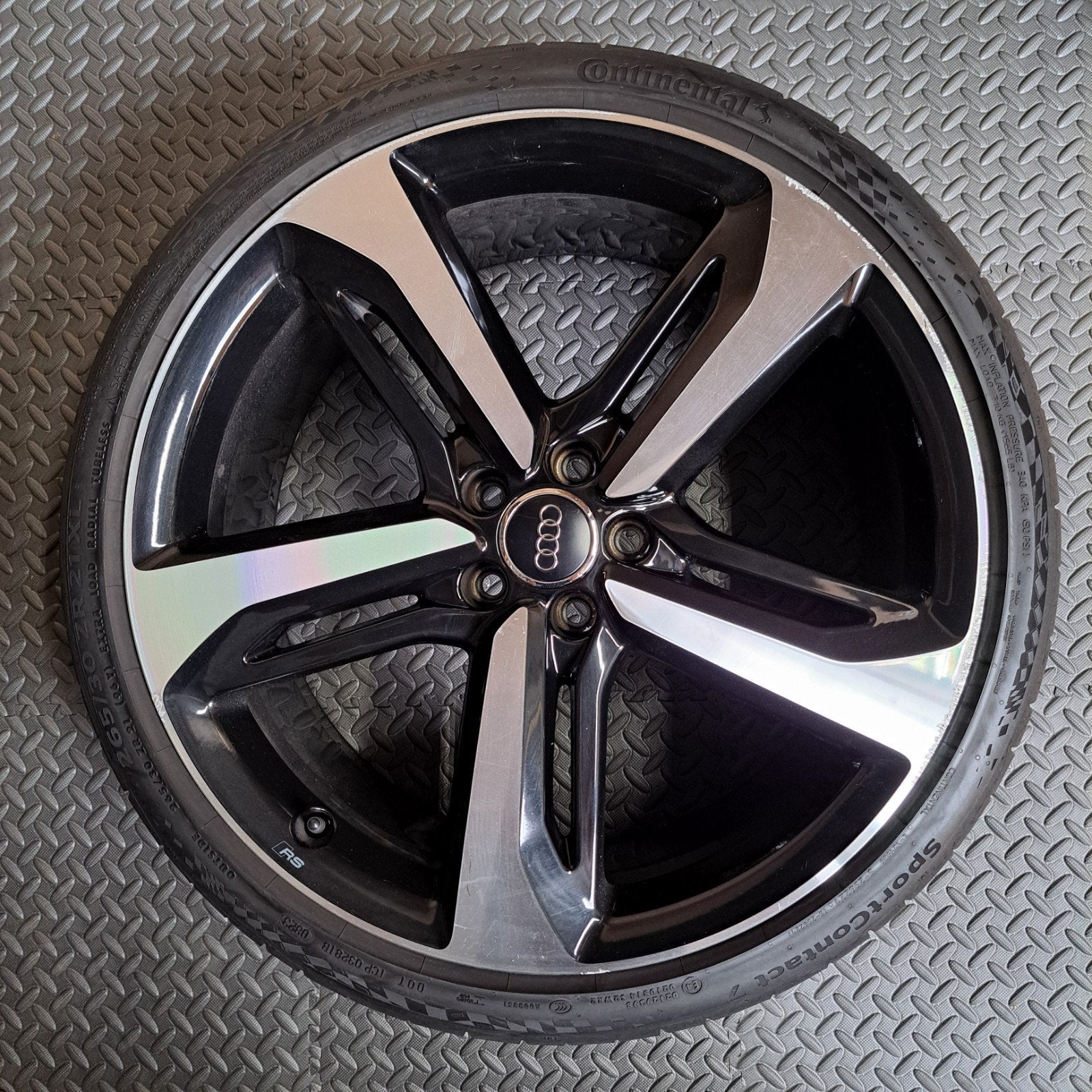 Originele 21" Audi Sport 'Blade' Velgenset A6 / S6 (C7), Audi, Gebruikt, -, 265 mm