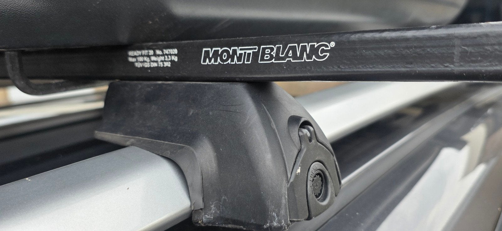 Mont Blanc dakdragers - Gebruikt, Ophalen, Gebruikt