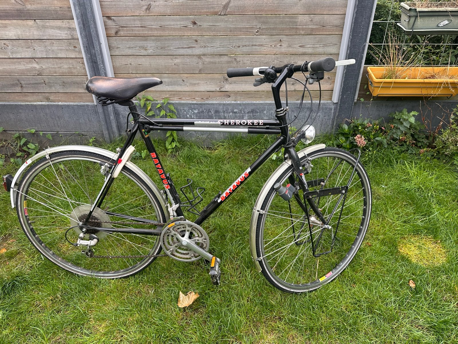 Batavus Cherokee leuke, snelle retro trekkingfiets, Fietsen en Brommers, Ophalen, 28 inch, Gebruikt, Velgrem