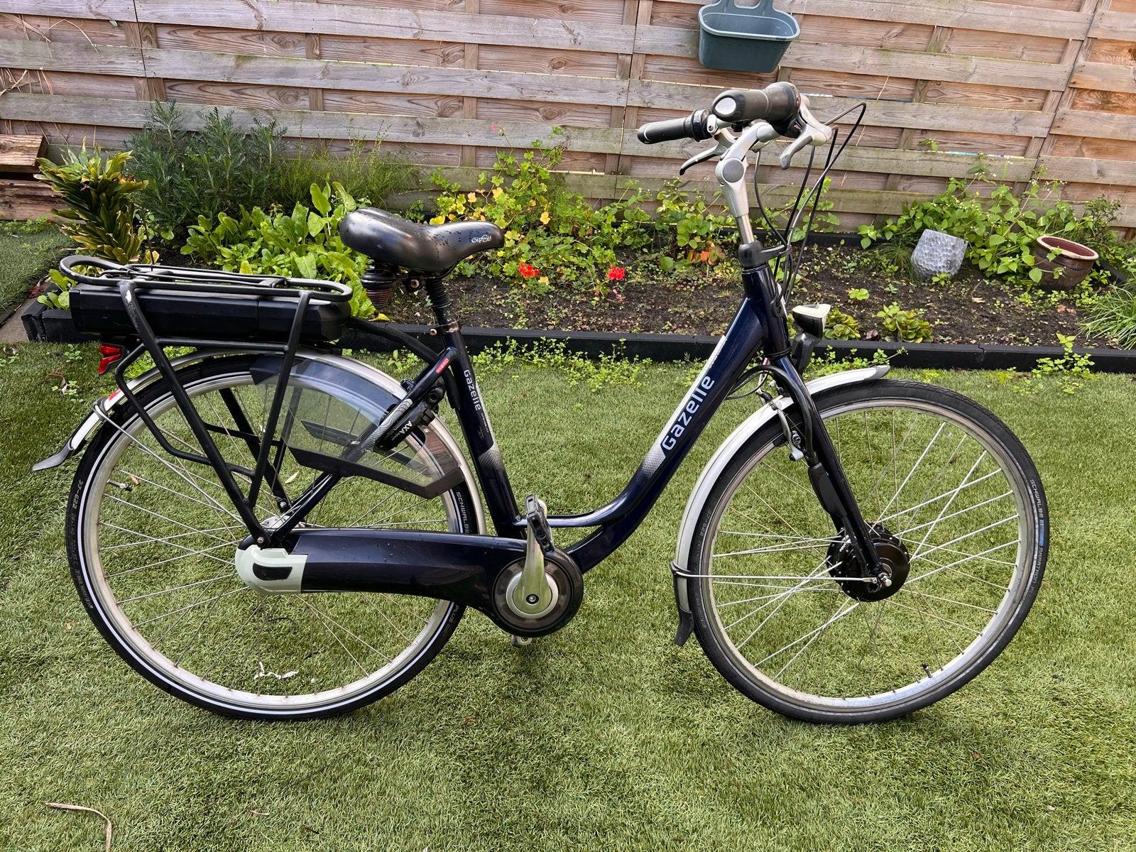 Gazelle Panasonic elektrische fiets met defecte accu, 47 tot 51 cm, Ophalen, Zo goed als nieuw, Gazelle
