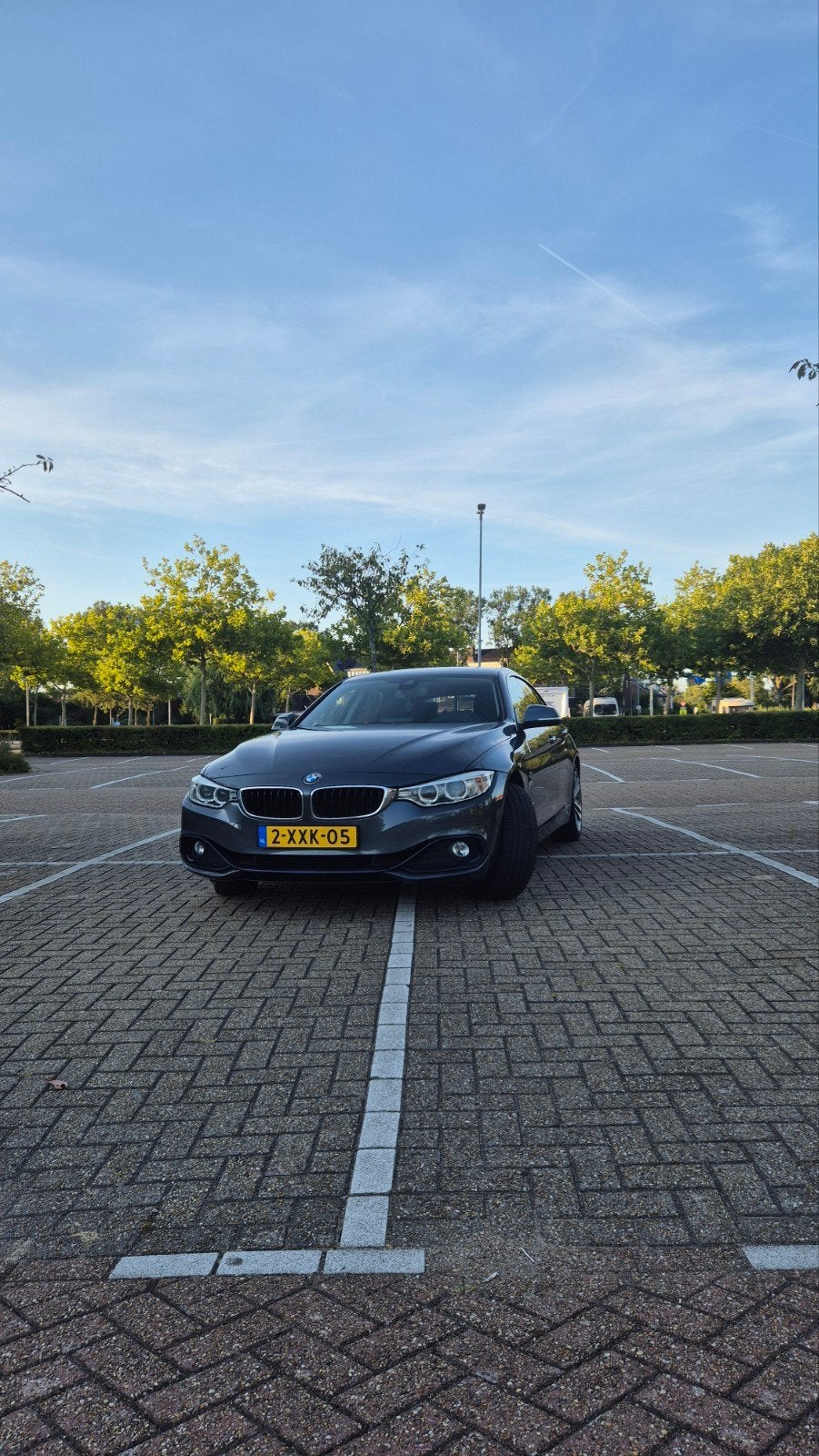 BMW 4-Serie 420IA 2.0 Gran Coupe 2014 Grijs, Auto's, Automaat, Achterwielaandrijving, Zwart, Particulier