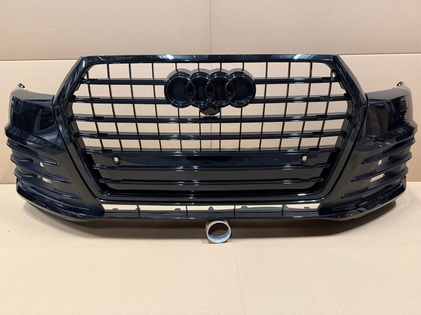Voorbumper Audi Q7 4M0 SQ7 Origineel Bumper 6xPDC KLS S-LINE, Gebruikt, -, Voor, Bumper