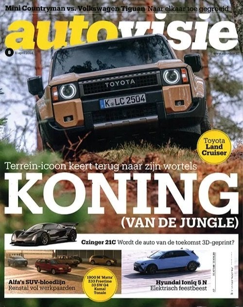 Autovisie 8 2024: Ford Mustang - Porsche Taycan - Alfa Romeo, Ophalen of Verzenden, Gelezen, Algemeen