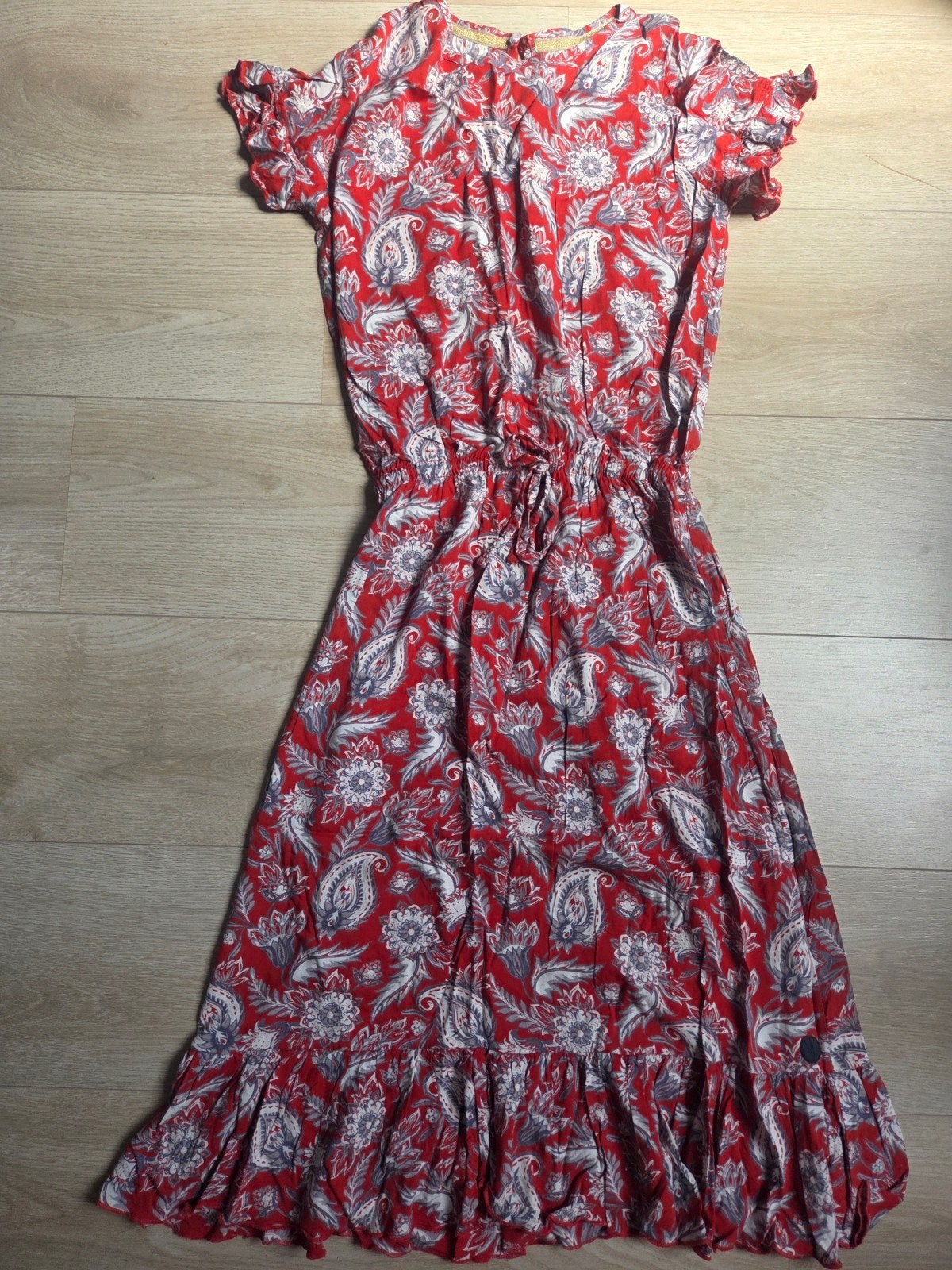 Levv maxi jurk 158/165, Ophalen of Verzenden, Zo goed als nieuw, Meisje, Jurk of Rok