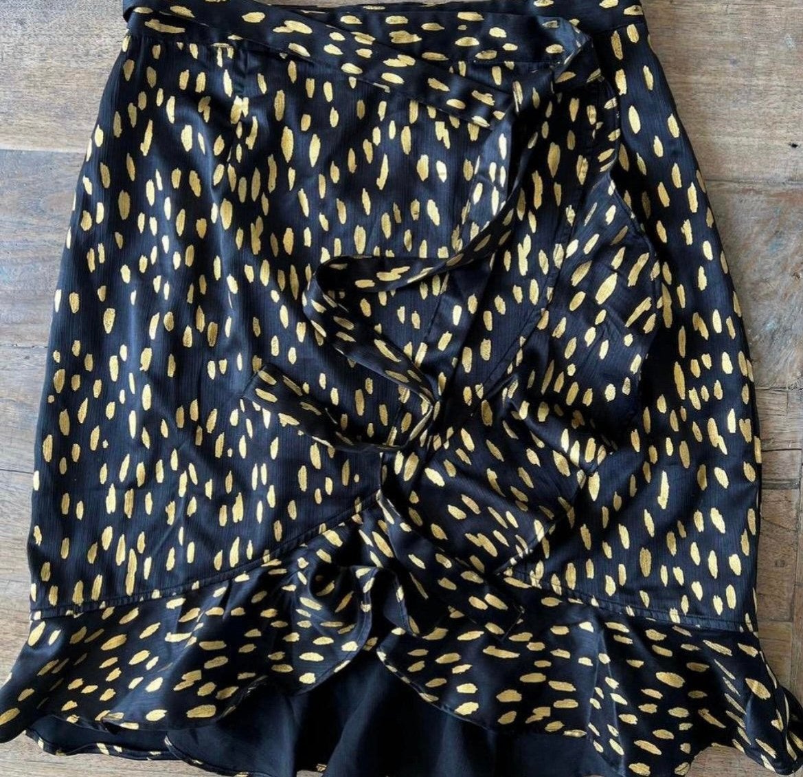 Rokje Vera Moda maat S - zwart/goud, Maat 38/40 (M), Zwart, Ophalen of Verzenden, Zo goed als nieuw
